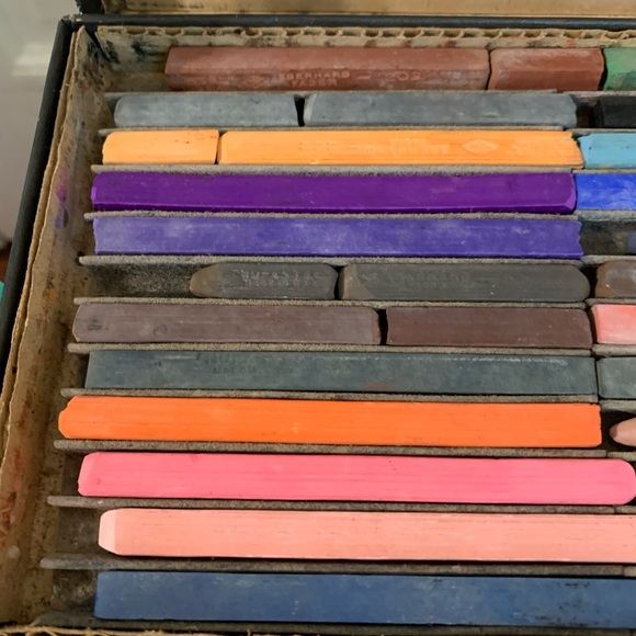 Vintage Eberhard Faber Nupastels 48 Colors & Mongol Colored Pencils 22 Colors - Picture 7 of 11